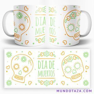 Taza Halloween Calaveras