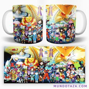Taza Personajes Dragonball