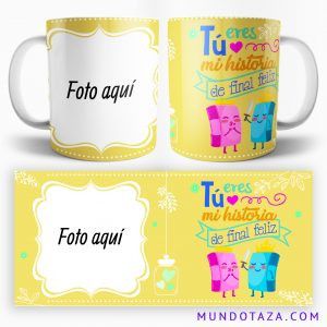 Taza San Valentín - historia feliz