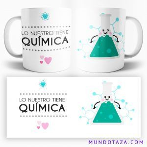 Taza San Valentín - Lo nuestro tiene química