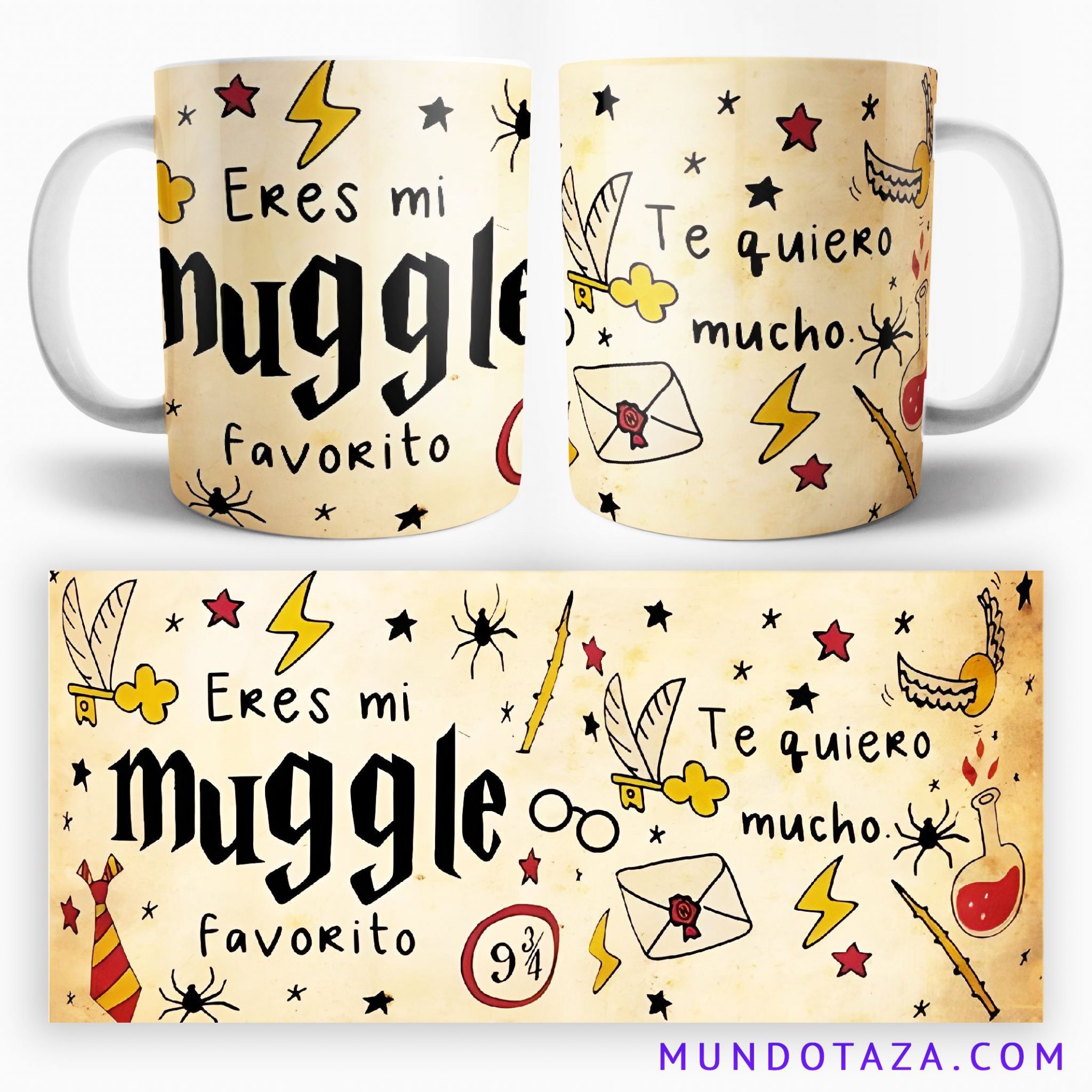 Taza Harry Potter Muggle - MundoTaza.com
