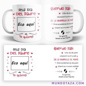 Taza ecografia dia del padre