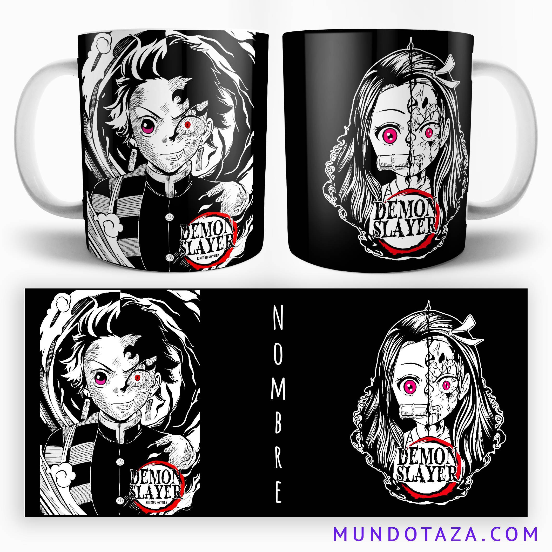 Taza Demon Slayer Personalizable