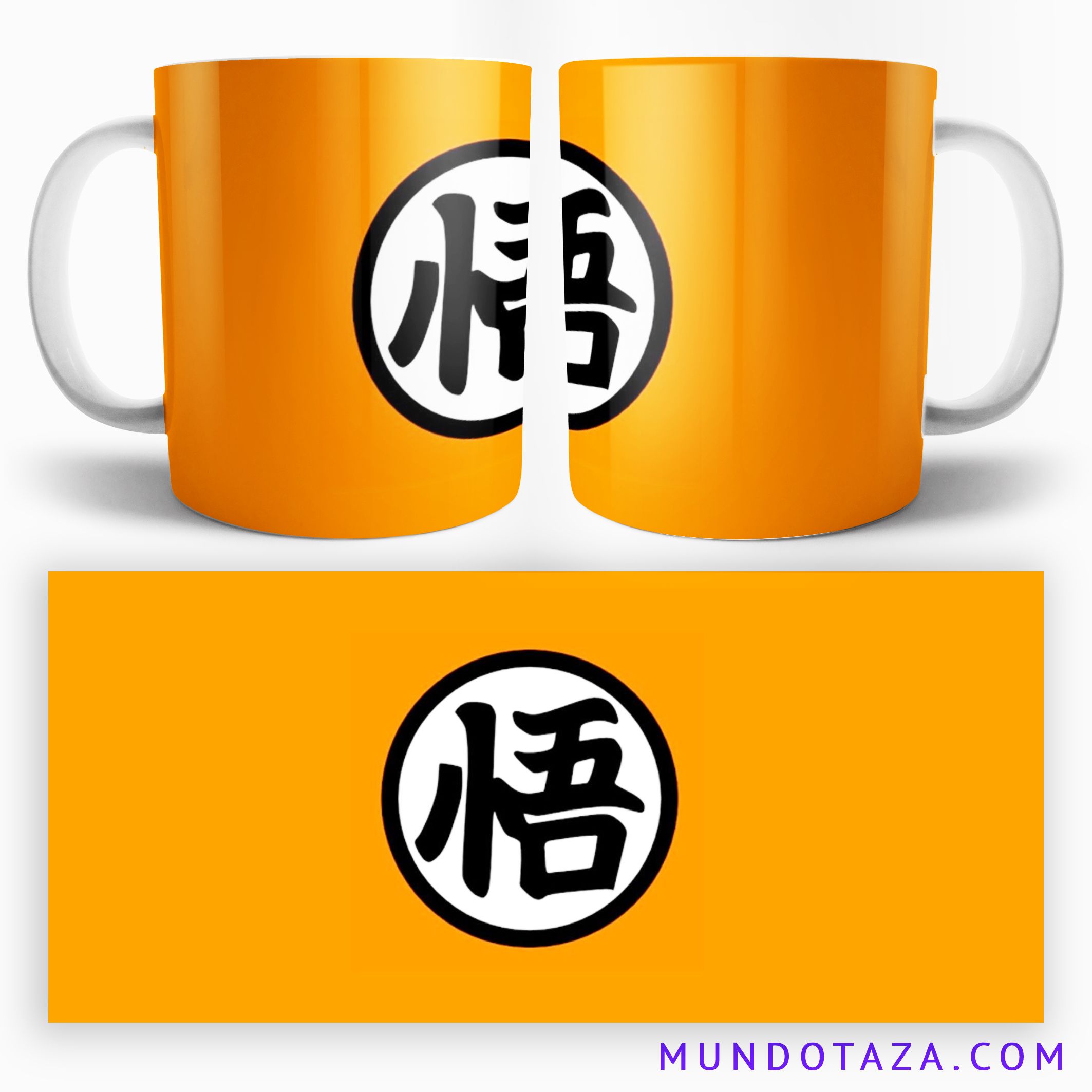 Taza Logo DragonBall Kanji GO